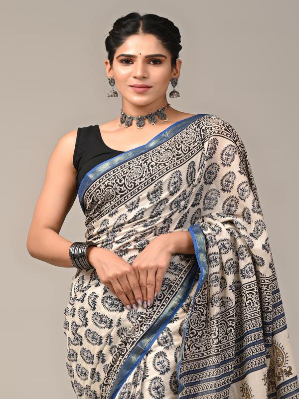 cotton silk saree