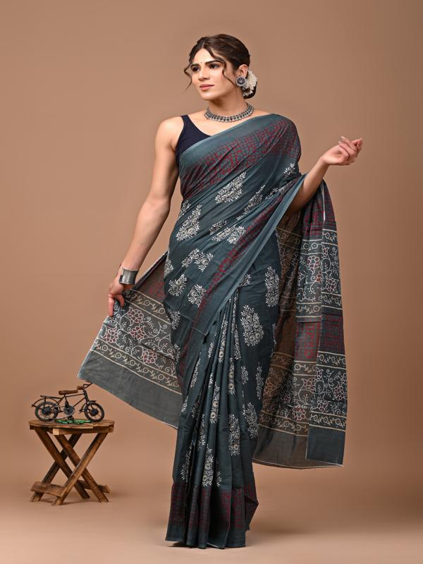 mulmul saree