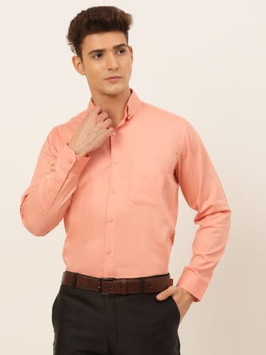 Jainish Men'S Cotton Solid Formal Shirt'S